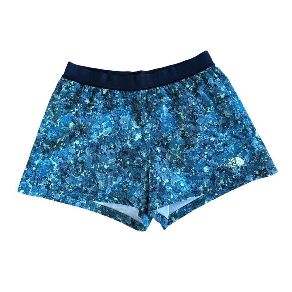 The North Face Shorts Blue Granite Athletic Water Swim Womens size S